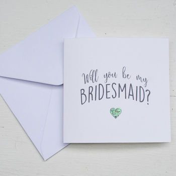 Will You Be My Bridesmaid Card, 2 of 2