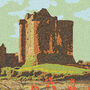Doune Castle Scottish Poster Print, thumbnail 3 of 3