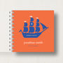 Personalised Kid's Pirate Ship Small Notebook, thumbnail 6 of 9