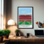 Arsenal Gifts Emirates Stadium Illustrated Print, thumbnail 2 of 8