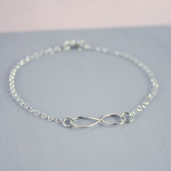 Sterling Silver Infinity Bracelet, 6 of 10