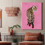 Custom Personalised Tiger In Heels Art Print, thumbnail 9 of 9