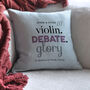 Personalised What Three Words Cushion, thumbnail 2 of 4