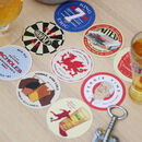 Arsenal Beer Mats Coasters Set – 25/26 Season Edition