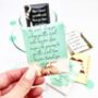 Baby Dedication Tea Gift | New Mum Scripture Tea Gift, thumbnail 6 of 12