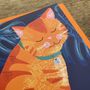 Ginger Cat Blank All Occasions Greetings Card, thumbnail 2 of 3