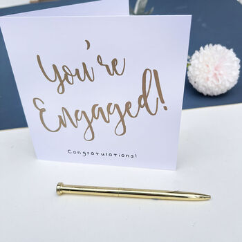 You're Engaged! Greetings Card, 2 of 3