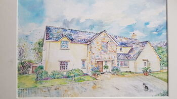 Personalised House Portrait Painting, 3 of 12