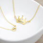 Personalised Kids Princess Crown Necklace, thumbnail 5 of 12