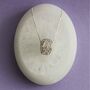Sterling Silver Coiled Nest Necklace, thumbnail 2 of 3