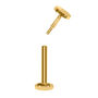 14ct Gold Filled Circle Labret Earring, thumbnail 2 of 12