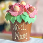Belgian Chocolate Smash Flower Pot Pink, thumbnail 5 of 12