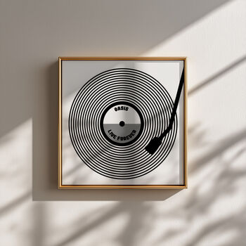 Personalised Vinyl Record Print, 5 of 9