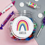 Personalised Rainbow Jar Sweets Gift, thumbnail 1 of 4