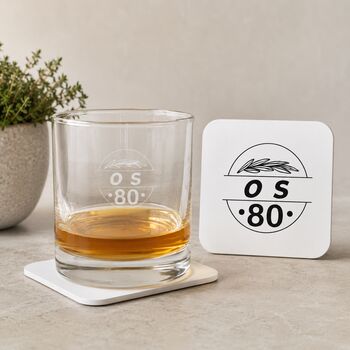 Personalised 80th Birthday Whisky Glass, 2 of 12