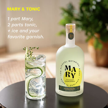 Mary The Low Calorie, Low Alcohol Botanical Spirit, 6 of 8