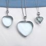 Heart Necklace Memorial Locket Gift, thumbnail 3 of 8