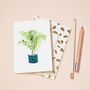 Palm In Blue Plant Pot Mother's Day Card, thumbnail 1 of 3