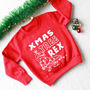 T Rex Kids Christmas Jumper / Sweater, thumbnail 2 of 5