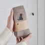 Chocolate Labrador Organic Cotton Tea Towel, thumbnail 5 of 12