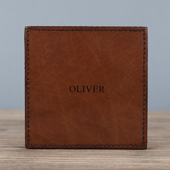 Personalised Leather Watch Box Single, 10 of 11