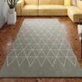 Geometric Shag Area Rug, thumbnail 1 of 2