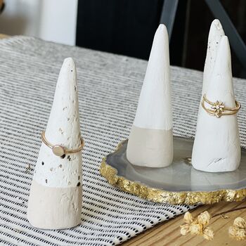 Ring Cone Holder, Jewellery Storage Stand Display, 4 of 4