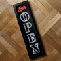 'Bar Open' Neon Sign | Framed Print | Bar Sign, thumbnail 3 of 3