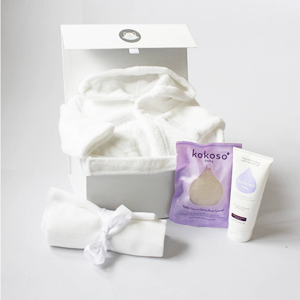 Baby Bath Time Gift Set By Elizabeth Eve
