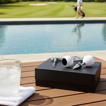 Personalised Golf Drinks Set, 4 of 12