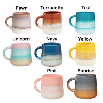 Personalised Stoneware Ombre Mug, 2 of 4