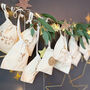 24 Reusable Christmas Advent Calendar Mini Bags, thumbnail 7 of 10