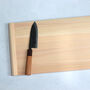 Floating Hinoki Wood Cutting Serving Board, thumbnail 1 of 6
