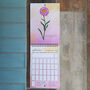2024 Flower Wall Calendar, thumbnail 2 of 6