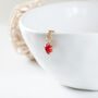 Tiny Red Heart Necklace, thumbnail 4 of 9