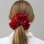 Ruffle And Frill Scrunchie, thumbnail 3 of 6