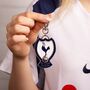 Tottenham Hotspur Spurs Spinning Shield Backpack Hanger, thumbnail 1 of 6