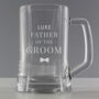 Groom Gifts Personalised Engraved Pint Tankard For Best Man, thumbnail 5 of 10