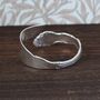 Floral Vintage Butter Knife Bangle, thumbnail 2 of 4
