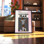 Alexander Isak Newcastle Football Poster, thumbnail 5 of 6