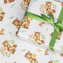 Bear And Baby Wrapping Paper Roll Or Folded, thumbnail 2 of 3