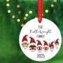 Personalised Family Gonk Christmas Bauble, thumbnail 3 of 5