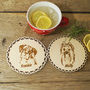 Personalised Coasters For Dog Lovers, thumbnail 1 of 3