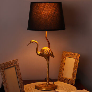 G Decor Stunning Heron Table Lamp, 2 of 7