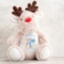 Personalised Blue First New Years Teddy, thumbnail 1 of 12