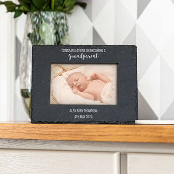 Personalised Becoming Grandparents Photo Frame Gift, 4 of 4