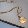 Double Initial Necklace In Silver And Gold, thumbnail 6 of 7