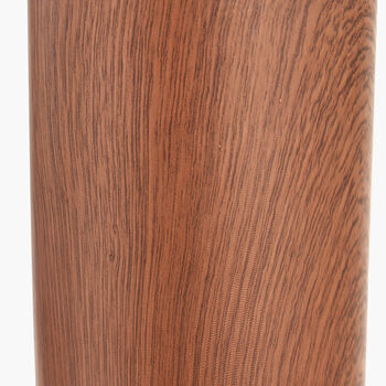 Wood Effect Ceramic Tall Table Lamp, 7 of 10