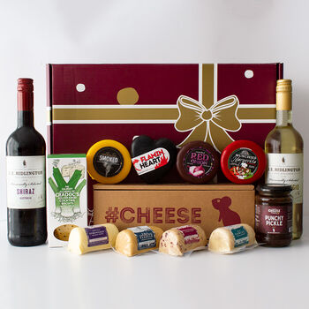 Luxury Cheese And Wine Gift Hamper, 2 of 7