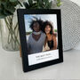 Personalised Photo Printed And Framed In Black, thumbnail 6 of 8